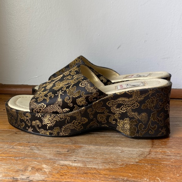 Anne Michelle Shoes - Vintage platform sandals